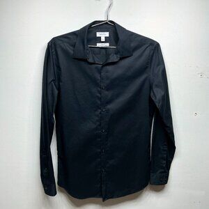 Men's Calvin Klein Slim Fit Infinite Cool Non-Iron Shirt - Black - Size Small